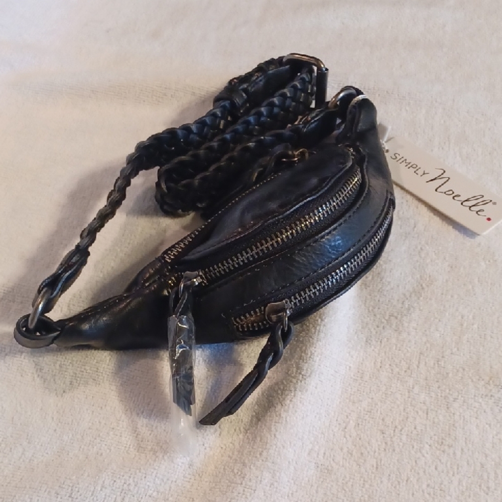 Simply Noelle Small Black Fanny Pac Belt Bag